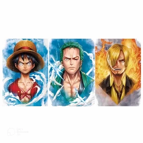 Anime One Piece 3D Poster (3 in 1) - Vers.1