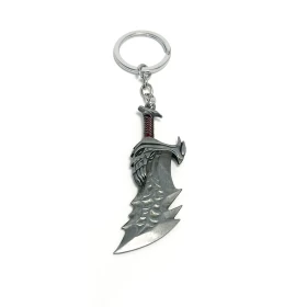 God Of War Blades Of Chaos Keychain (Silver)