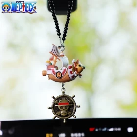 Anime One Piece: Pirates Boat Going Merry/Thousand Sunny Ship Car Pendant