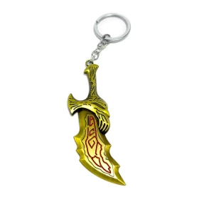 God of War: Blades Of Chaos Keychain 2 (Gold)
