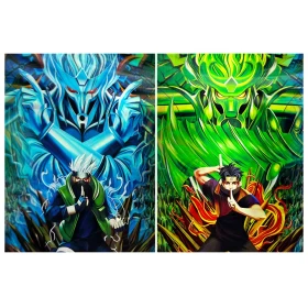 Anime Naruto 3D Poster (2 in 1) - Vers.1