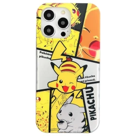 Anime Pokemon: Pikachu Phone Case - Vers.1 (For iPhone)