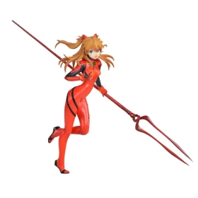 Anime Rebuild of Evangelion: Asuka Langley Soryu Figure (With Spear of Longinus)