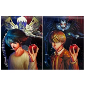 Anime Death Note 3D Poster (2 in 1) - Vers.2