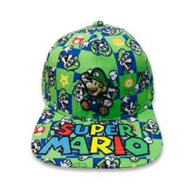 Super Mario Luigi Cap
