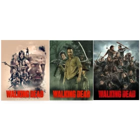 The Walking Dead 3D Poster (3 in 1) - Vers.1