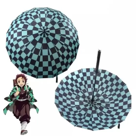 Anime Demon Slayer: Tanjiro Kamado Katana Umbrella (Rain & UV Protection)