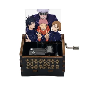 Anime Jujutsu Kaisen Music box (Manual)- Wood