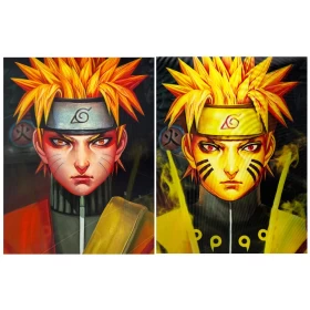 Anime Naruto 3D Poster (2 in 1) - Vers.3