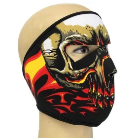 Halloween Skull Biker Mask 1