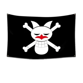 Anime One Piece: Foxy Pirates Wall Flag (Old)