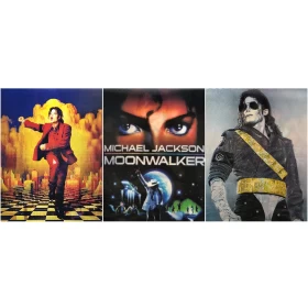 Michael Jackson 3D Poster (3 in 1) - Vers.1