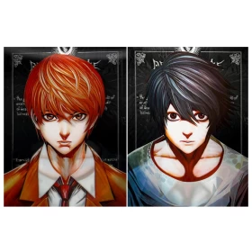Anime Death Note 3D Poster (2 in 1) - Vers.1