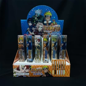 Anime Naruto Gel Pen Random Ones Different Colors and Characters Black (1pcs Only)