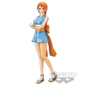 Anime One Piece: DXF The Grandline Lady Nami Wanokuni Figure (Vol.1)