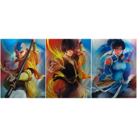 Avatar: The Last Airbender 3D Poster (3 in 1) - Vers.2