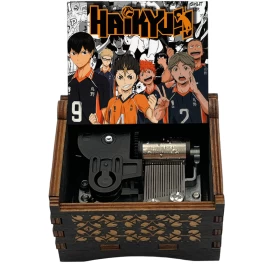 Anime Haikyu!! Music box (Automatic)- Wood