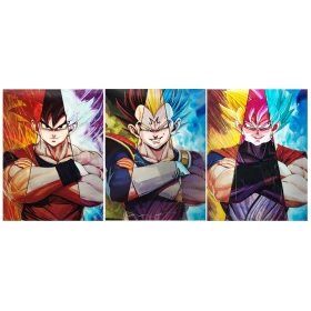 Anime Dragon Ball 3D Poster (3 in 1) - Vers.1