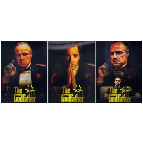 The Godfather 3D Poster (3 in 1) - Vers.1
