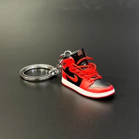 Sneakers Keychain (Black & Red) 1