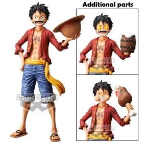 Anime One Piece: Manga Dimensions Monkey D. Luffy Grandista Nero Figure