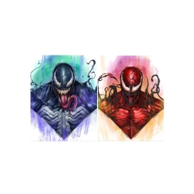 Venom vs. Carnage 3D Poster (2 in 1) - Vers.2