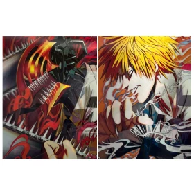 Anime Chainsaw Man: Denji 3D Poster (2 in 1) - Vers.1