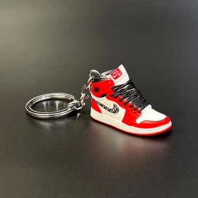 Sneakers Keychain (Red & White) 1