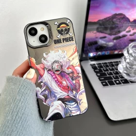 Anime One Piece: Luffy's Gear 5 Phone Case - Vers.8 (For iPhone)