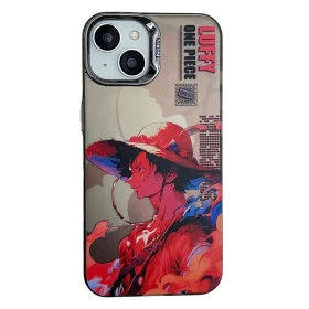 Anime One Piece: Monkey D. Luffy Back Cover (For iPhone & Samsung)