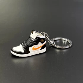 Sneakers Keychain (Black & Gold)