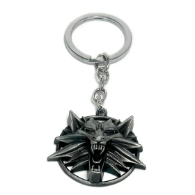 The Witcher 3 Wolf Keychain