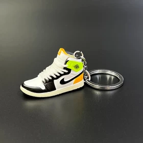 Sneakers Keychain (Green & Orange)