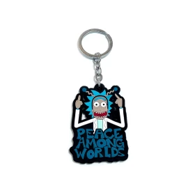 Rick and Morty: Rick Sanchez Peace Among Worlds Keychain