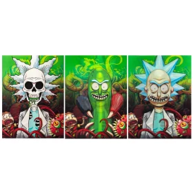 Rick and Morty 3D Poster (3 in 1) - Vers.1