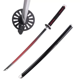 Anime Demon Slayer: Tanjiro Kamado's Nichirin Toy Sword 1 Full Wooden