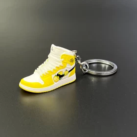 Sneakers Keychain (White & Yellow) 1