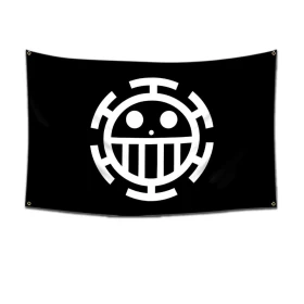 Anime One Piece: Heart Pirates Wall Flag