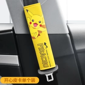 Anime Pokémon: Pikachu Seat Belt Covers 4