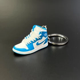 Sneakers Keychain (Blue & White) 1