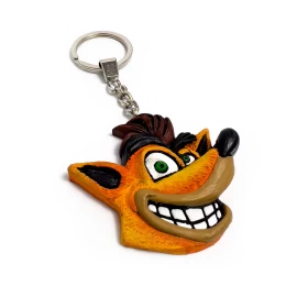 Crash Bandicoot: Crashes Head Keychain (Limited Edition)