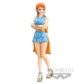 Anime One Piece: DXF The Grandline Lady Nami Wanokuni Figure (Vol.1)