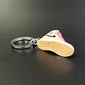 Sneakers Keychain (Black & Pink)