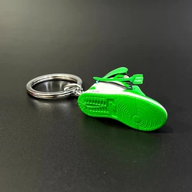 Sneakers Keychain (Green & White)