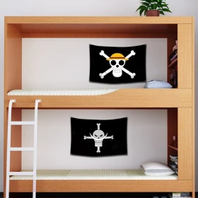 Anime One Piece: Sanji's Jolly Roger Wall Flag