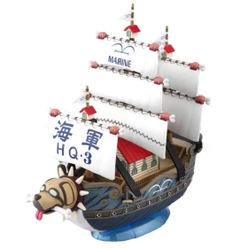 Anime One Piece: Grand Ship Collection Garp's Marine Warship Model Kit