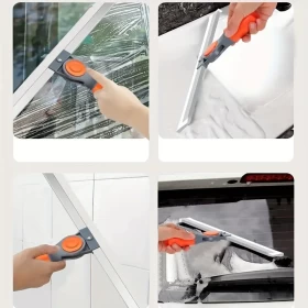 All-in-One Magic Cleaning Tool: Broom, Scraper, and Squeegee