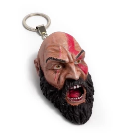 God of War: Kratos's Face Keychain 3 (Limited Edition)