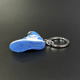 Sneakers Keychain (Blue & White) 2