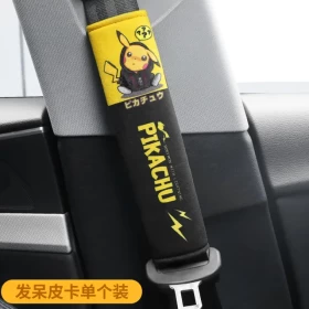 Anime Pokémon: Pikachu Seat Belt Covers 2
